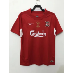 2005 Liverpool Retro Jersey UCL Final Home